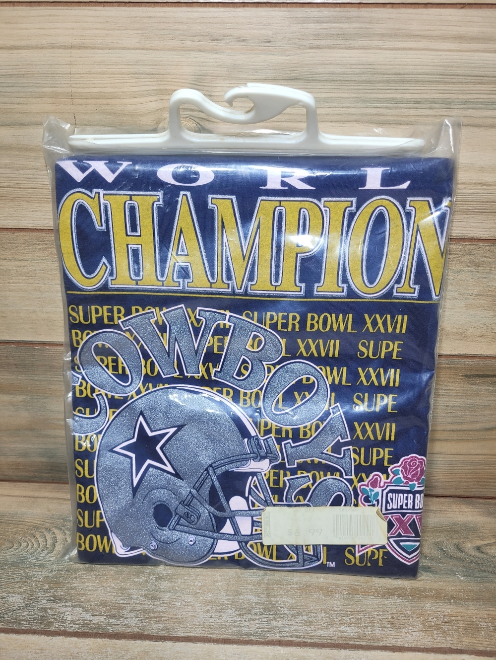 Dallas Cowboys 1992 NFL Super Bowl Champions Jerzees Tshirt XL Made in USA